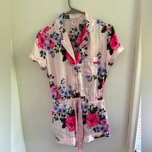Victoria Secret Floral Romper Pajama